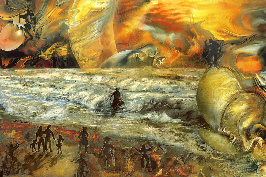 900x599 To The End Of The World Painting By Anne Weirich - The End Of The World Painting