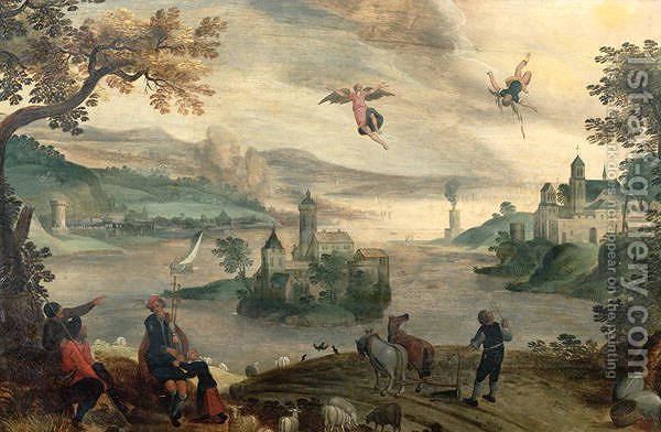 The Fall Of Icarus Painting At Explore Collection