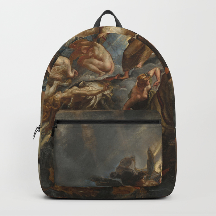 700x700 The Fall Of Phaeton Oil Painting By Sir Peter Paul Rubens Backpack - The Fall Of Phaeton Painting