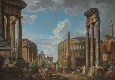 The Fall Of Rome Painting at PaintingValley.com | Explore collection of