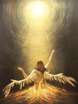 250x333 Fallen Angel Paintings - The Fallen Angel Painting