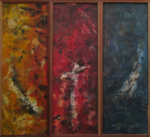 500x457 The Fates - The Fates Painting