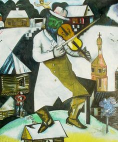 236x284 The Fiddler - The Fiddler Painting