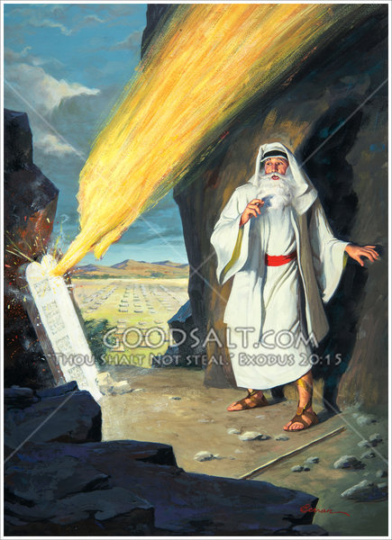 435x600 The Finger Of God - The Finger Of God Painting