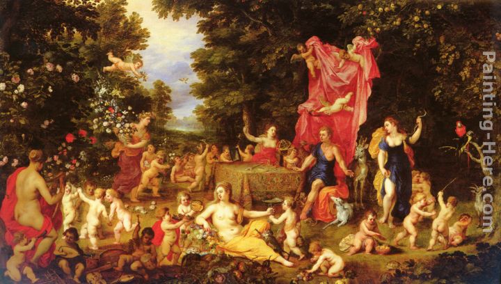 720x408 Jan The Elder Brueghel An Allegory Of The Five Senses Painting - The Five Senses Painting