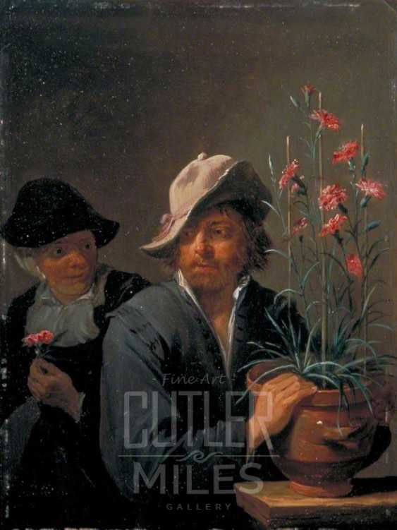 563x751 The Five Senses Smell By David Teniers The Younger Art - The Five Senses Painting