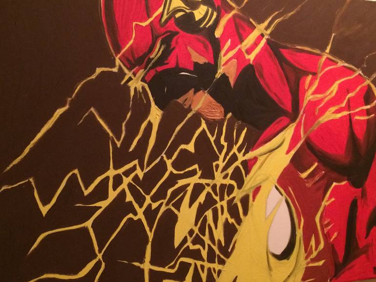 770x578 Saatchi Art The Flash Painting By Michael Reynolds - The Flash Painting