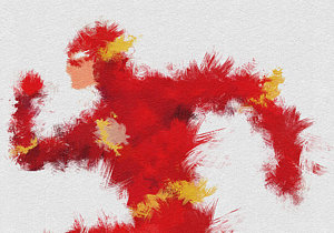 300x210 The Flash Paintings Fine Art America - The Flash Painting