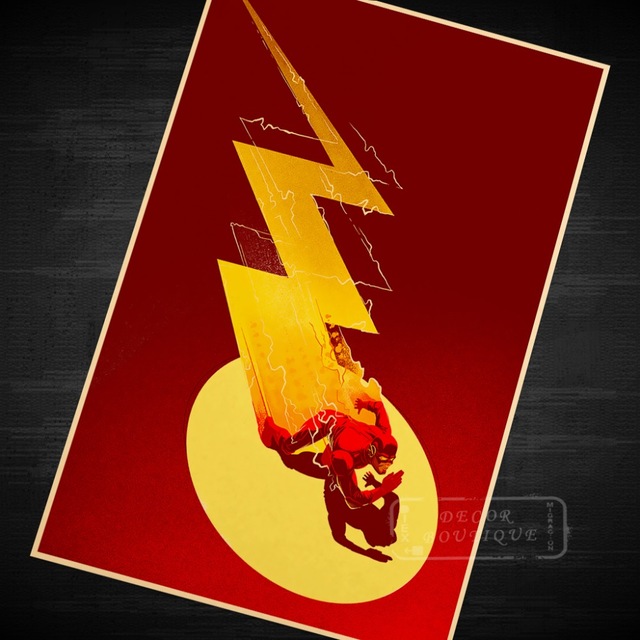 640x640 More Than Men The Flash Marvel Comics Running Design Travel Retro - The Flash Painting