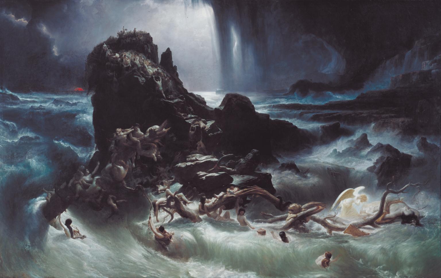 1536x968 The Deluge', Francis Danby, Exhibited 1840 Tate - The Flood Painting