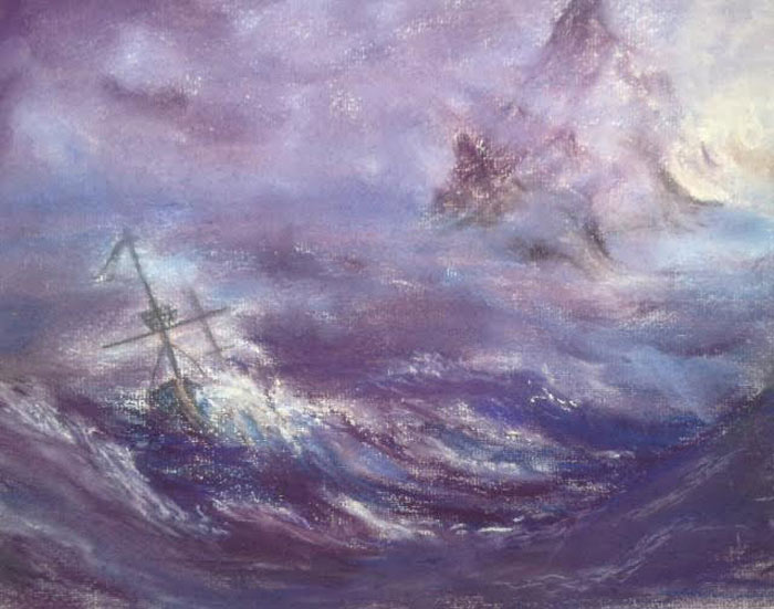 700x551 Flying Dutchman - The Flying Dutchman Painting