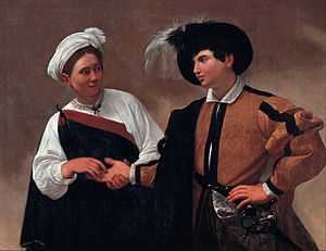 300x231 The Fortune Teller (Caravaggio) - The Fortune Teller Painting