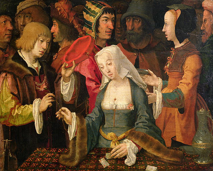 747x600 It's About Time 1500 1600s Fortune Tellers - The Fortune Teller Painting