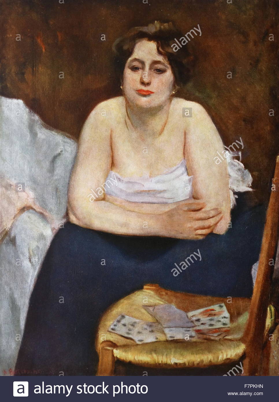 966x1390 Painting Titled - The Fortune Teller Painting