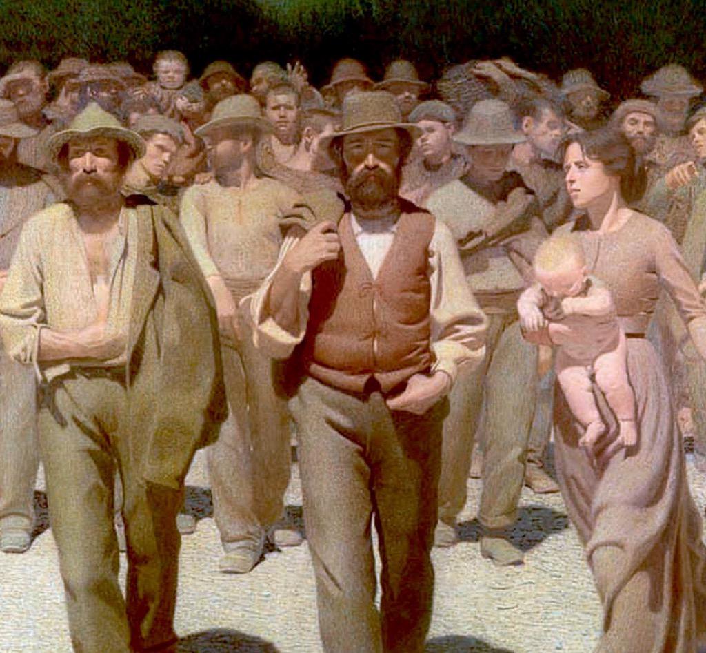 1024x948 Stefan Simanowitz On Twitter Jeremy - The Fourth Estate Painting