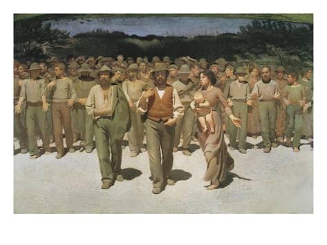 473x355 The Fourth Estate Prints By Giuseppe Pellizza Da Volpedo - The Fourth Estate Painting