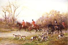 236x156 Fox Hunt Fox Hunting Tradition Foxes, Winslow - The Fox Hunt Painting