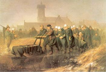 The Funeral Procession Painting At PaintingValley.com | Explore ...