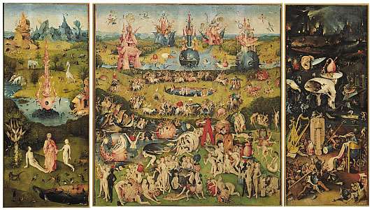 532x300 The Garden Of Earthly Delights Painting By Bosch - The Garden Of Earthly Delights Painting