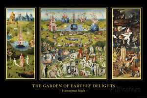 The Garden Of Earthly Delights Painting At Paintingvalley Com