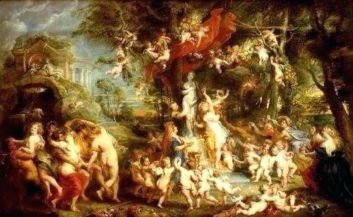 500x308 Rubens Garden Of Love The Garden Of Love There Are Several Other - The Garden Of Love Painting
