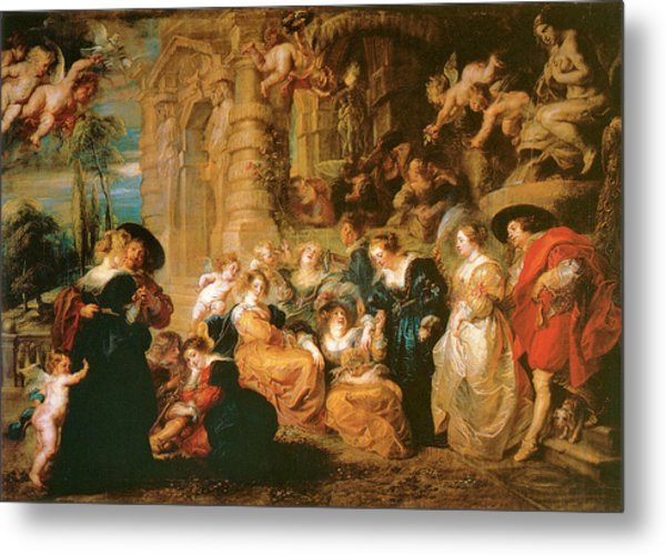 600x500 The Garden Of Love Painting By Peter Paul Rubens - The Garden Of Love Painting