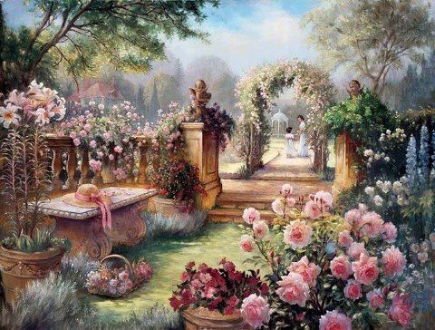 480x364 The Garden Of Love Vampire Bibliographica - The Garden Of Love Painting