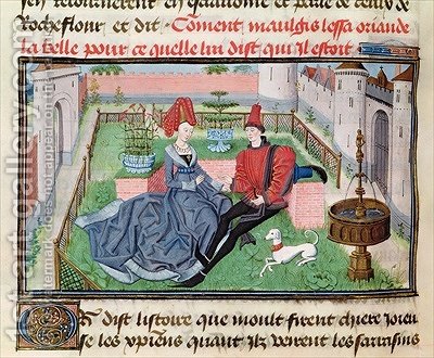 400x330 The Garden Of Love Loyset Liedet Reproduction 1st Art Gallery - The Garden Of Love Painting