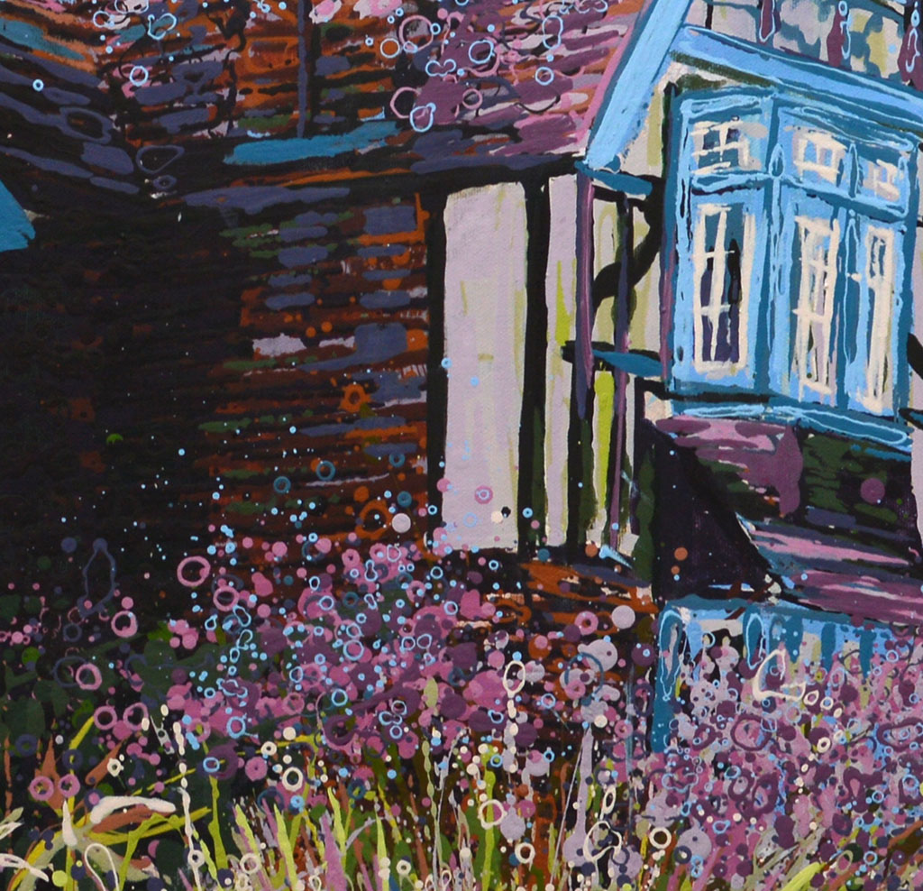 1024x988 Original Painting - The Gate Painting