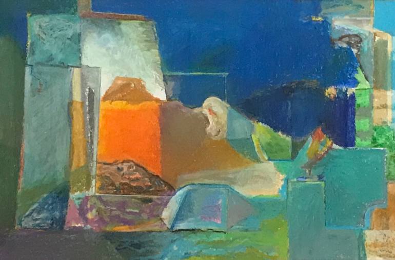 770x507 Saatchi Art Behind The Gate Painting By Howard Brotman - The Gate Painting