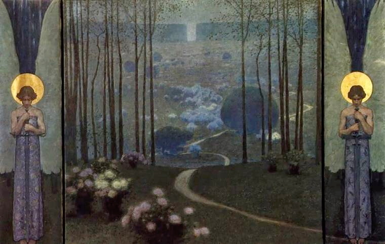 760x483 Artwork By Wilhelm Bernatzik - The Gate Painting