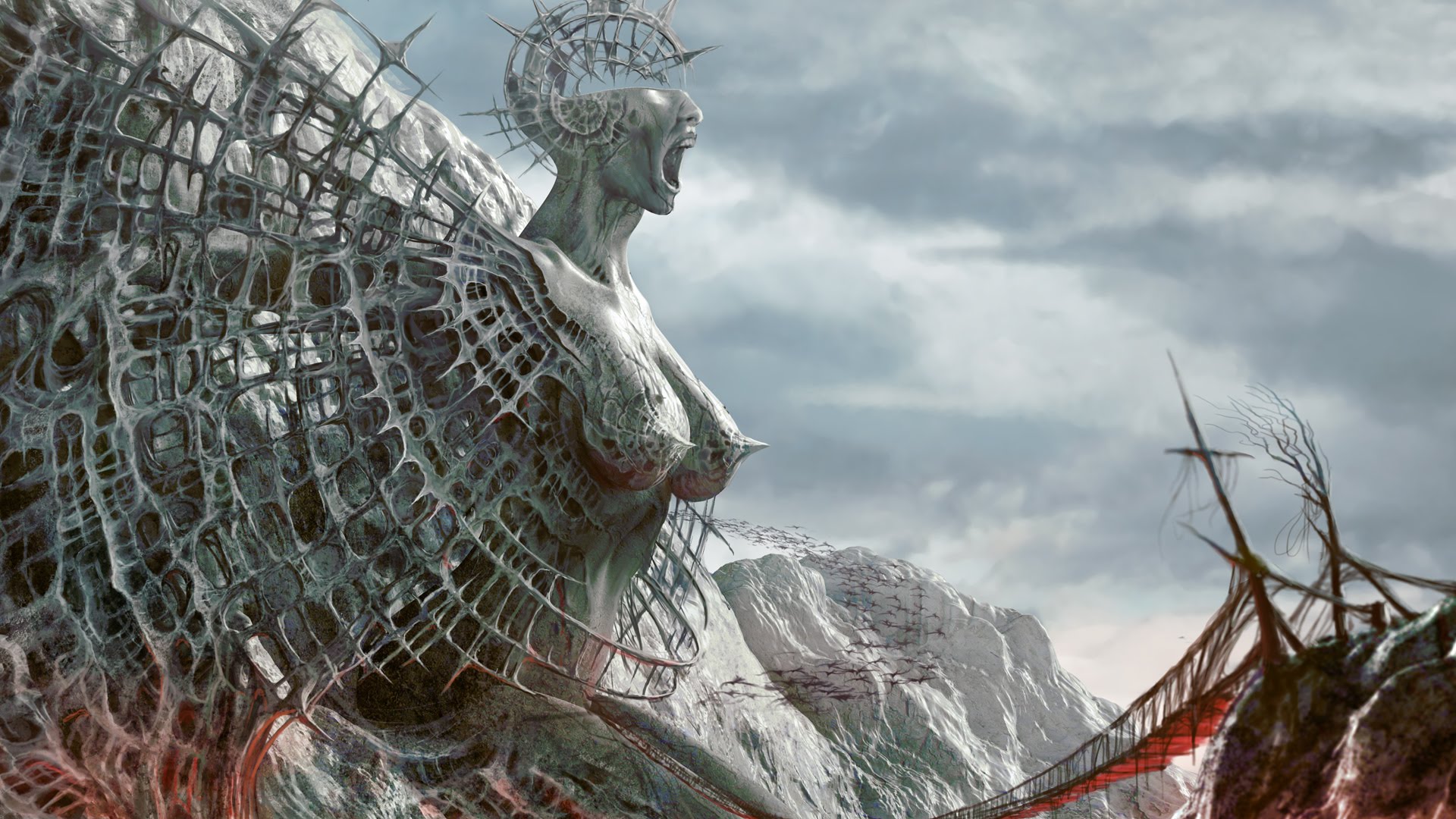 1920x1080 Digital Painting [The Gate Of Lust] - The Gate Painting