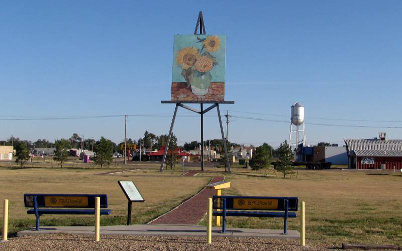 800x500 Giant Van Gogh Painting - The Giant Painting