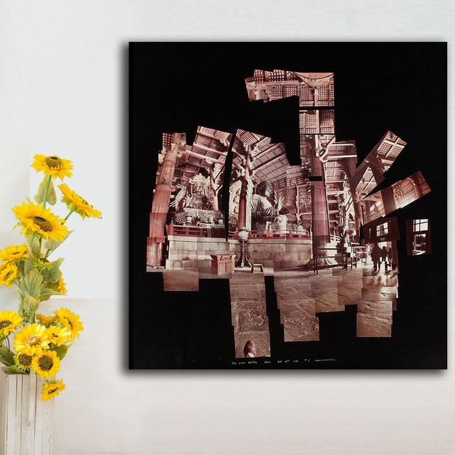 640x640 Large Size Printing Oil Painting The Giant Buddha By David Hockney - The Giant Painting