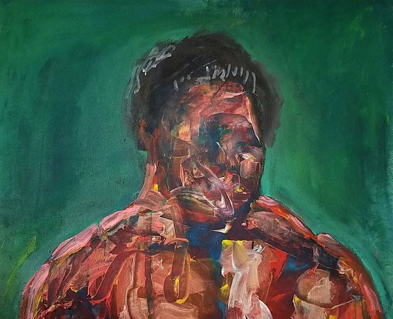 770x626 Saatchi Art Andre The Giant Painting By Larry Caveney - The Giant Painting