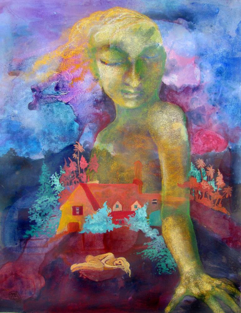 770x997 Saatchi Art The Giant Painting By James Huntley - The Giant Painting