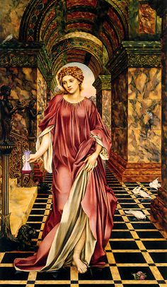 236x406 The Gilded Cage 1905 1910 By Evelyn De Morgan (De Morgan Centre - The Gilded Cage Painting