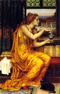 240x376 The Gilded Cage Evelyn De Morgan - The Gilded Cage Painting