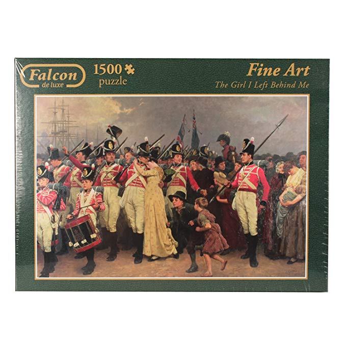 679x679 Jumbo Games Falcon De Luxe - The Girl I Left Behind Me Painting