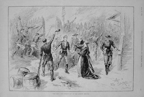 500x338 The Girl I Left Behind Me - The Girl I Left Behind Me Painting