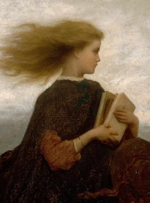 585x788 Depicting The War The American Experience In The Classroom - The Girl I Left Behind Me Painting