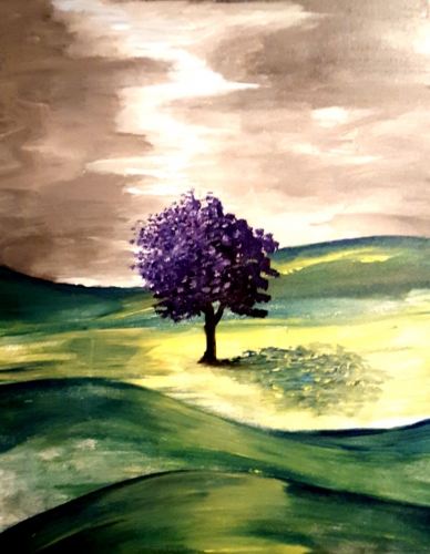 388x500 Paint Nite The Giving Tree - The Giving Tree Painting