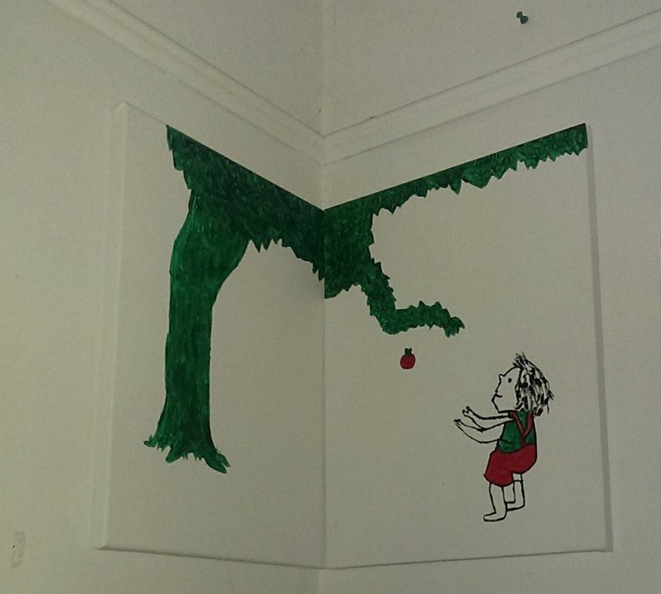 943x847 The Giving Tree Painting Giving Tree Paintingchicbonvivant - The Giving Tree Painting