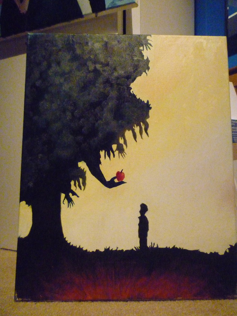 774x1032 The Giving Tree By Amandaao - The Giving Tree Painting