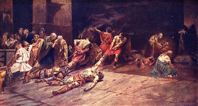 400x215 Painting History Gladiators - The Gladiator Painting