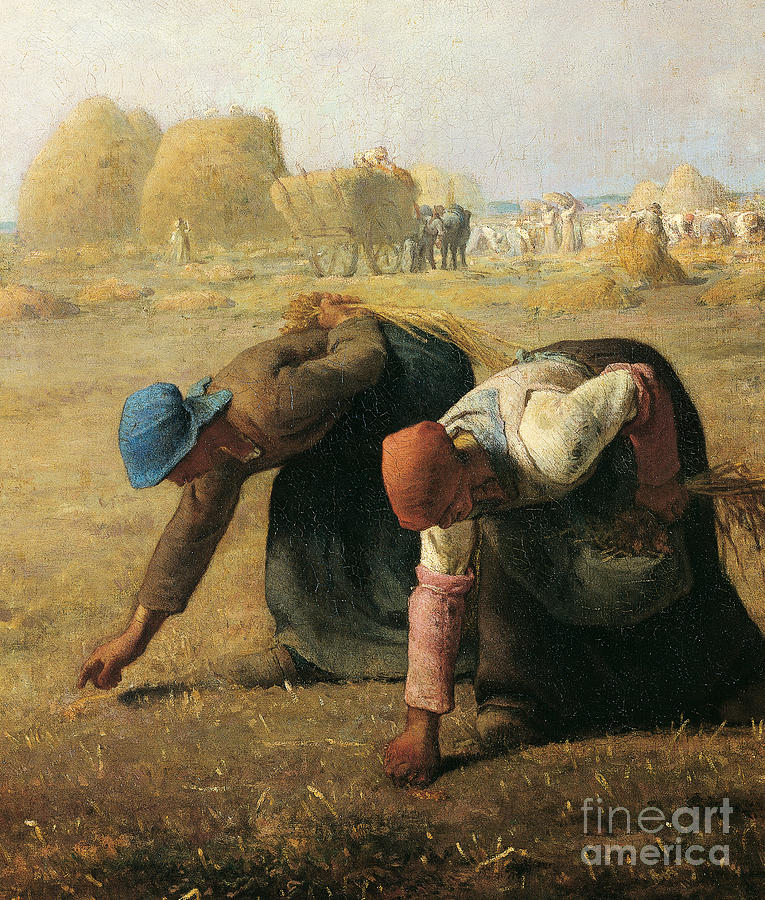 765x900 The Gleaners Painting By Jean Francois Millet - The Gleaners Painting