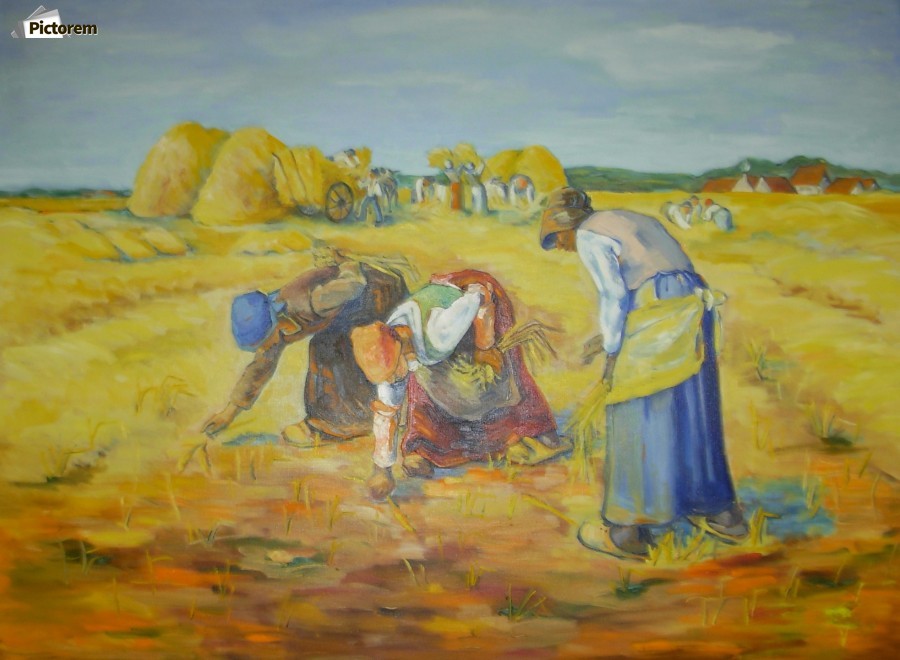 900x660 The Gleaners - The Gleaners Painting