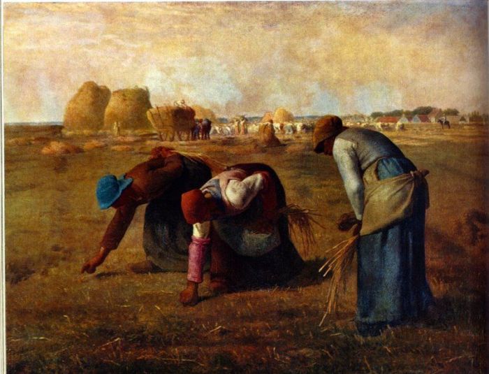 700x535 The Gleaners - The Gleaners Painting
