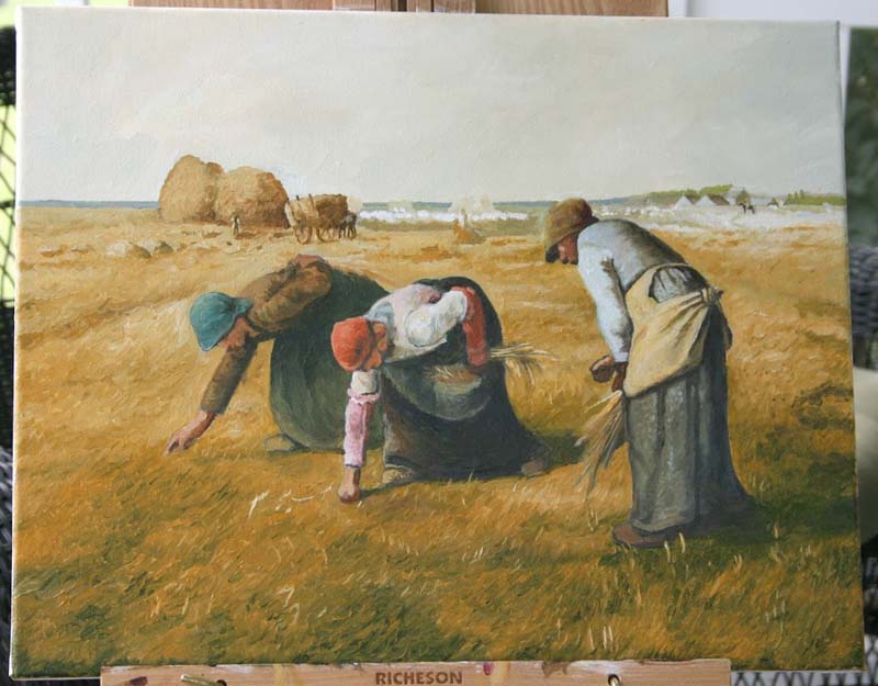 800x625 The Gleaners - The Gleaners Painting