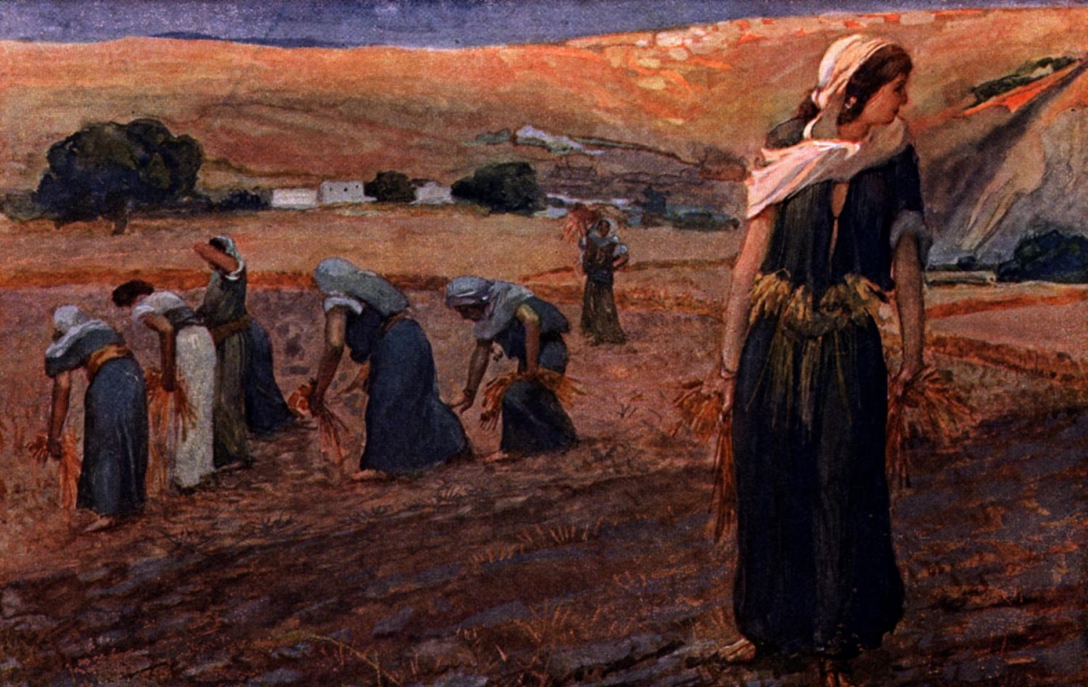 1200x758 Ruth A Woman Of Character And Faith - The Gleaning Painting
